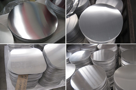 China 0.5 mm-6 mm Espessura Círculo de chapa de alumínio para utensílios de cozinha fornecedor