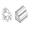 A extrusão de alumínio costurada do quadrado perfila 6063 6061 para industrial fornecedor