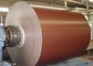 Bobina de alumínio revestida cor 1050 das pinturas do PE PVDF 1100 3003 1060 para telhar a folha fornecedor
