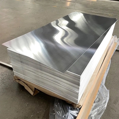 China Cor de prata lisa lisa da placa de metal da liga de alumínio para industrial fornecedor