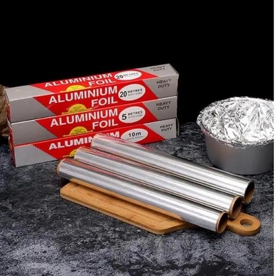 China Rolo higiênico da folha de alumínio do agregado familiar do produto comestível para a cozinha 9 - 24 mícrons fornecedor