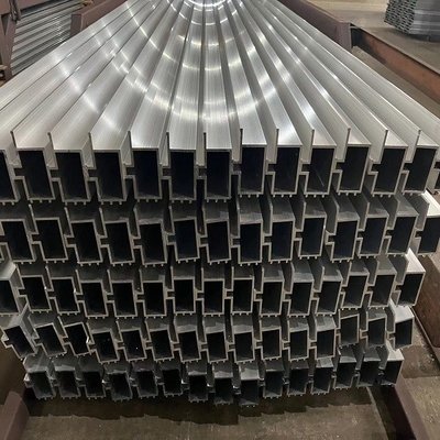 China 6063 6061 perfis de alumínio feitos sob encomenda da extrusão para as peças mecânicas automatizadas fornecedor