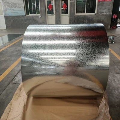 China A lantejoula zero de CFR galvanizou a largura 600 - 1500mm da bobina da chapa de aço fornecedor