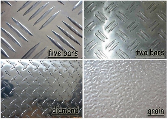 China Folha de alumínio lustrada da categoria comercial 5052 de alumínio da placa do verificador fornecedor
