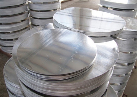 China Folha de círculo alta do alumínio da plasticidade 3004, disco laminado do alumínio 3003 fornecedor