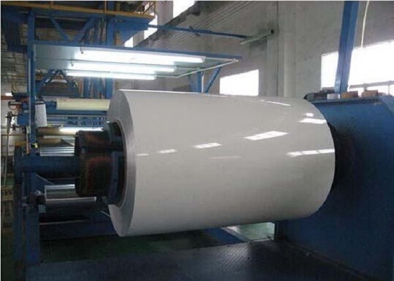China A cor de alta elasticidade da força revestiu a bobina de alumínio a cor personalizada do comprimento RAL fornecedor