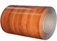 Bobina de alumínio revestida 1050 da grão cor de madeira 1100 3003 pré-lacagem em contínuo do PE PVDF fornecedor